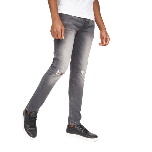 Money Mens Ape Ripped Slim Jeans
