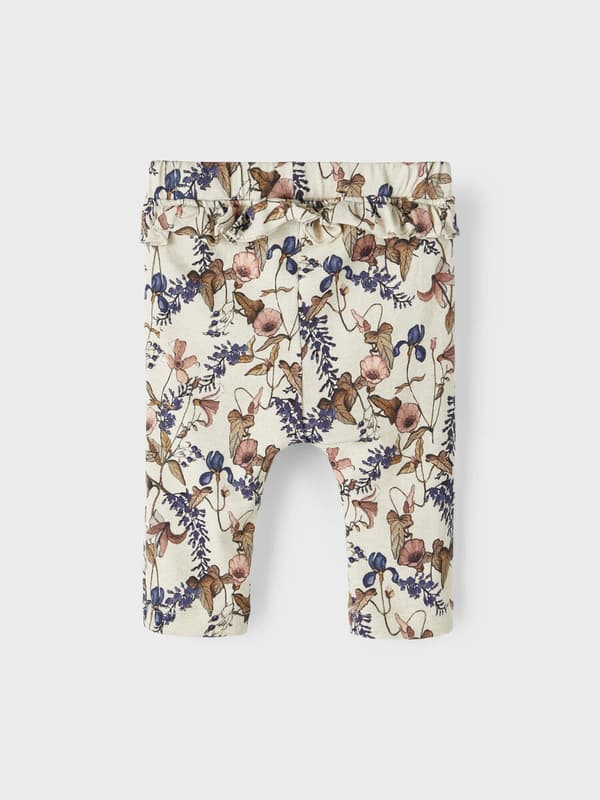 Name it Byxor med Blommor, Storlek 80