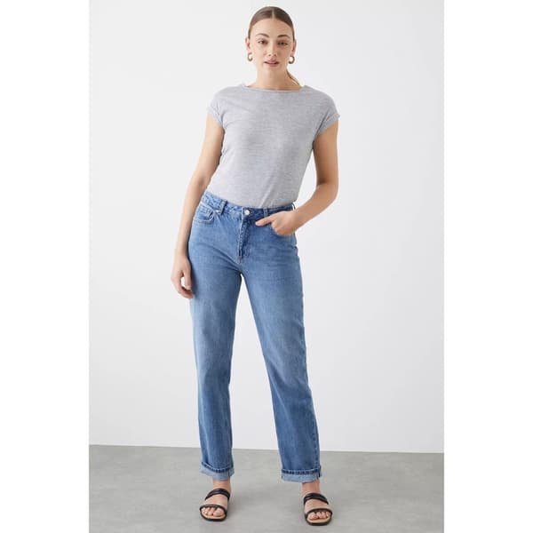 Dorothy Perkins Kvinnor/Ladies Lång Boyfriend Jeans