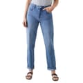 Miniatyrbild 1 av 3: Dorothy Perkins Kvinnor/Ladies Lång Boyfriend Jeans