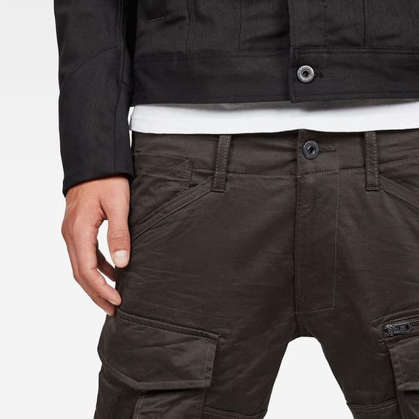 G-star Bukser Rovic Zip 3d Straight Tapered Sort 30 / 32 Mand