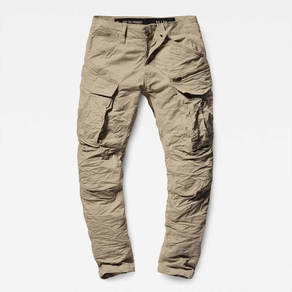 G-star Byxor Rovic Zip 3d Tapered Beige 34 / 34 Man