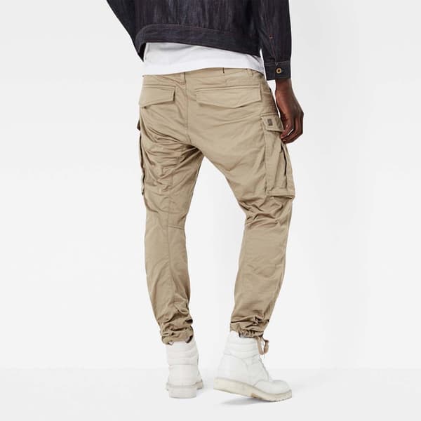 G-star Byxor Rovic Zip 3d Tapered Beige 34 / 34 Man