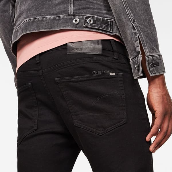 G-star Jeans 3301 Slim Svart 34 / 32 Man