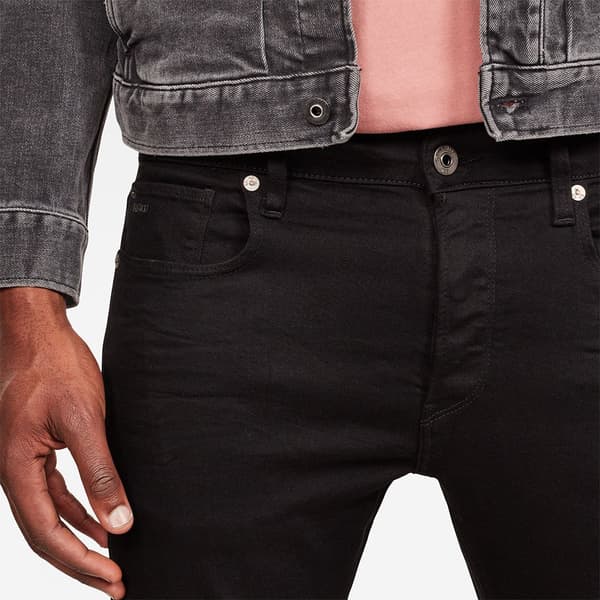 G-star Jeans 3301 Slim Svart 34 / 32 Man