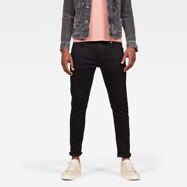 G-star Jeans 3301 Slim Svart 34 / 32 Man