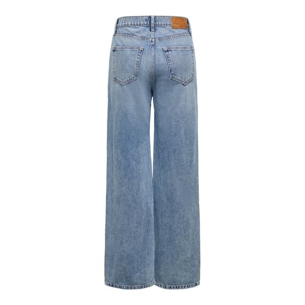 Only Jeans Med Hög Midja Hope Ex Wide Blå 32 / 32 Kvinna