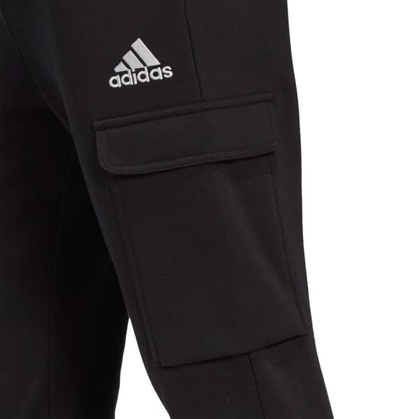 Adidas Byxor Essentials Regular Tapered Cargo Joggers Svart M / Regular Man