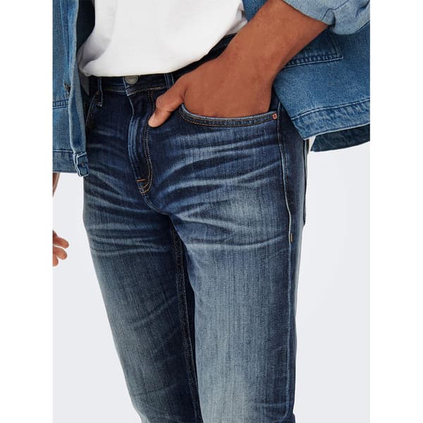 Only & Sons Jeans Weft Regular 3251 Blå 32 / 34 Mand
