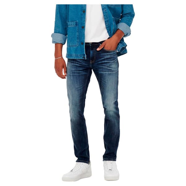 Only & Sons Jeans Weft Regular 3251 Blå 32 / 34 Mand