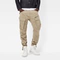 Miniatyrbillede 1 af 7: G-star Bukser Rovic Zip 3d Tapered Beige 31 / 32 Mand
