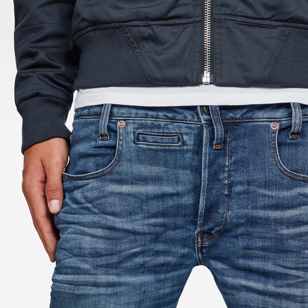 G-star Jeans D Staq 5 Pocket Slim Blå 34 / 32 Man