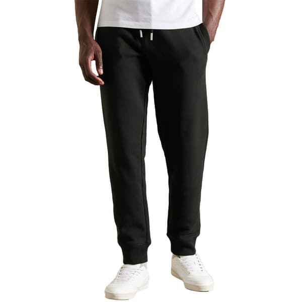 Superdry Joggere Vintage Logo Embroidered Sort S Mand