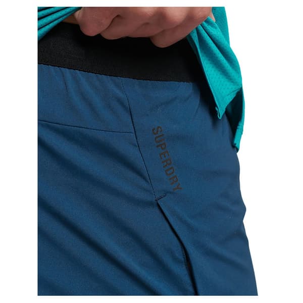 Superdry Shorts Run Race Blå XL Mand