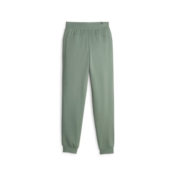 Puma Sweat Bukser Ess+ Embroidery High-waist Fl Cl Grøn L Kvinde