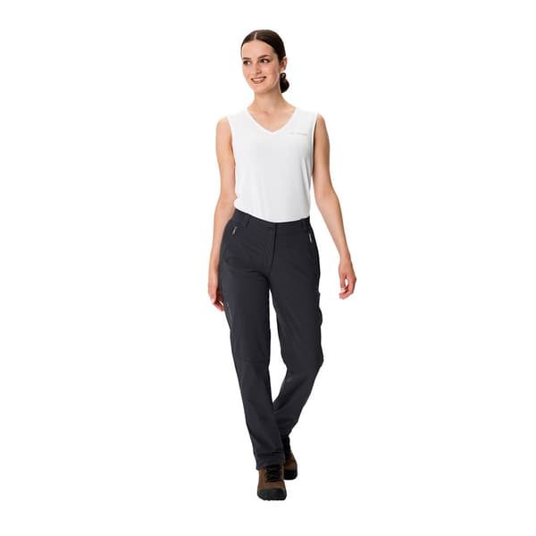 Vaude Byxor Farley Stretch Iii Svart 48 / Short Kvinna