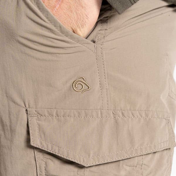 Craghoppers Housut Nosilife Conv Beige 30 / Short Mies