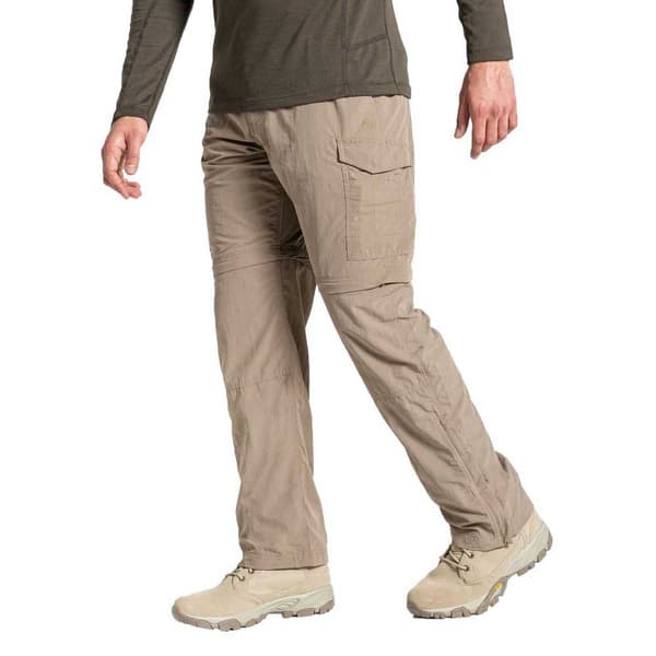 Craghoppers Housut Nosilife Conv Beige 30 / Short Mies