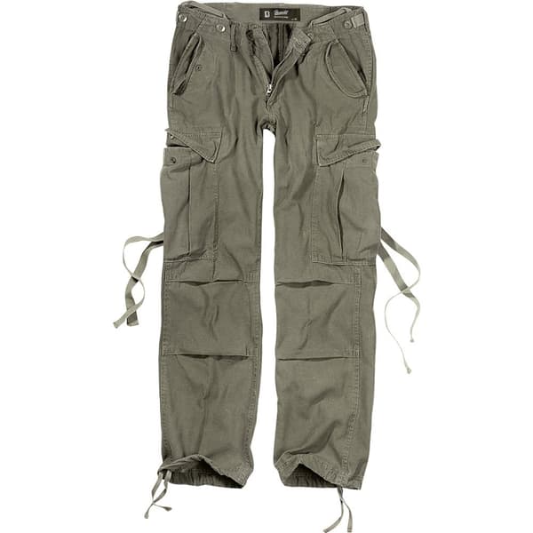 Brandit Pitkät Housut M65 Vihreä 28 Nainen