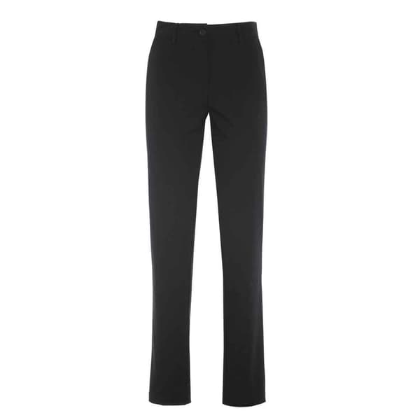 Slam Chino Byxor Deck Polyvisco Chino Svart M Kvinna