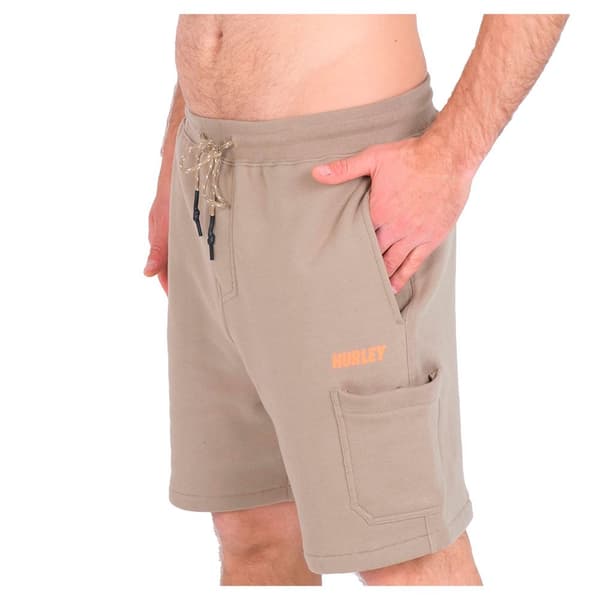 Hurley Sweat Shorts Exp Ranger Brun S Man