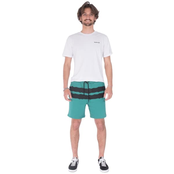Hurley Hiki Shortsit Oceancare Block Party Vihreä M Mies