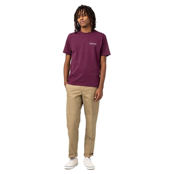 Dickies Bukser Slim Straight Double Knee Beige 32 / 32 Mand