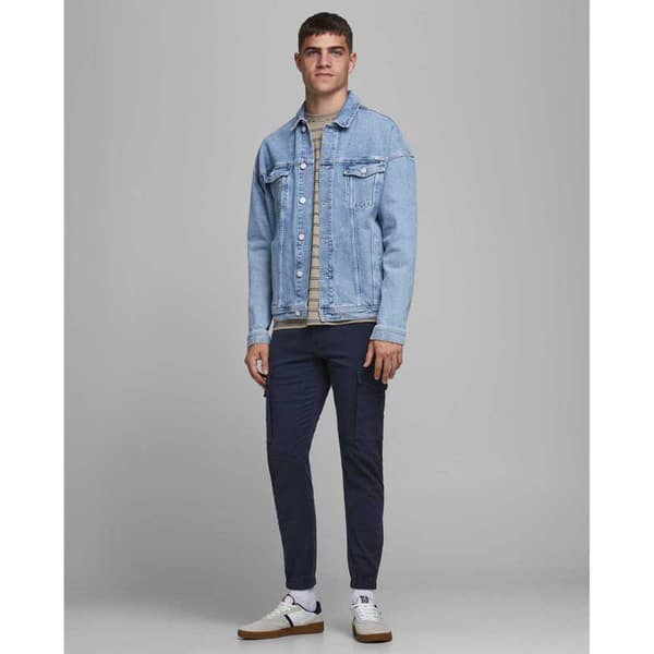 Jack & Jones Byxor Paul Flake Akm 543 Blå 32 / 36 Man