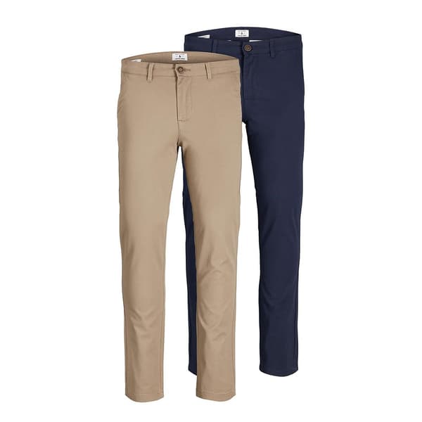 Jack & Jones Byxor Marco Dave Akm 2 Enheter Beige,Blå 34 / 34 Man