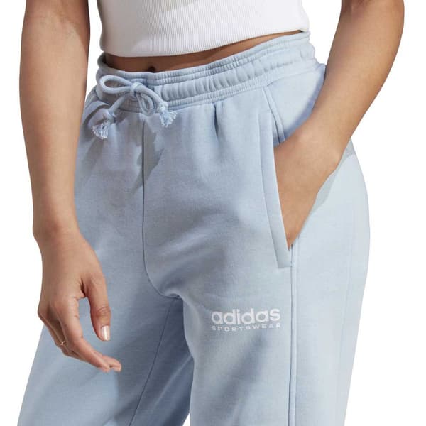 Adidas Bukser All Szn Fleece Graphic Joggers Blå L Kvinde