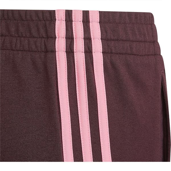 Adidas Bukser 3 Stripes Tapered Leg Rød 11-12 Years