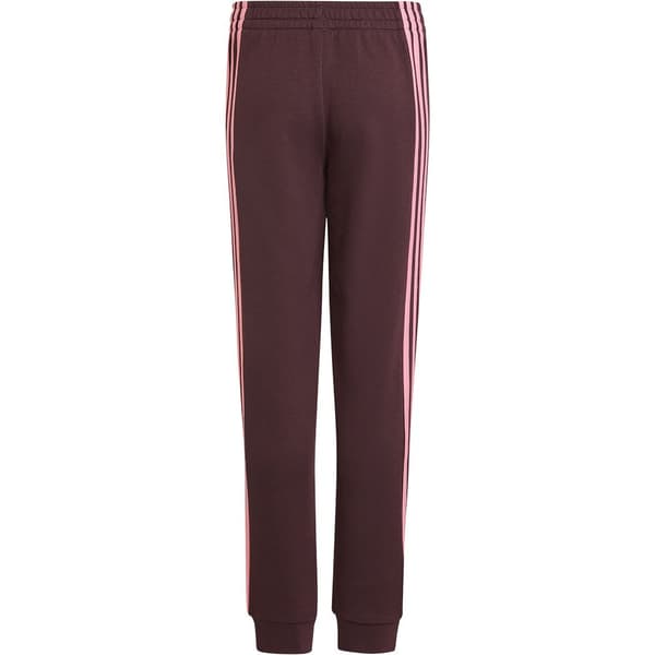Adidas Bukser 3 Stripes Tapered Leg Rød 11-12 Years