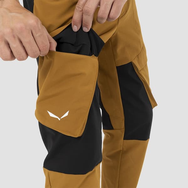 Salewa Cargobyxor Puez Durastretch Warm Brun L Man