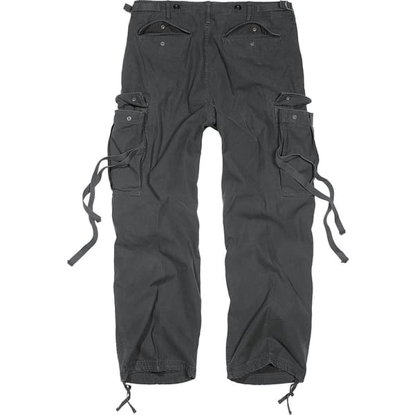 Brandit Pitkät Housut M65 Vintage Musta 5XL Mies