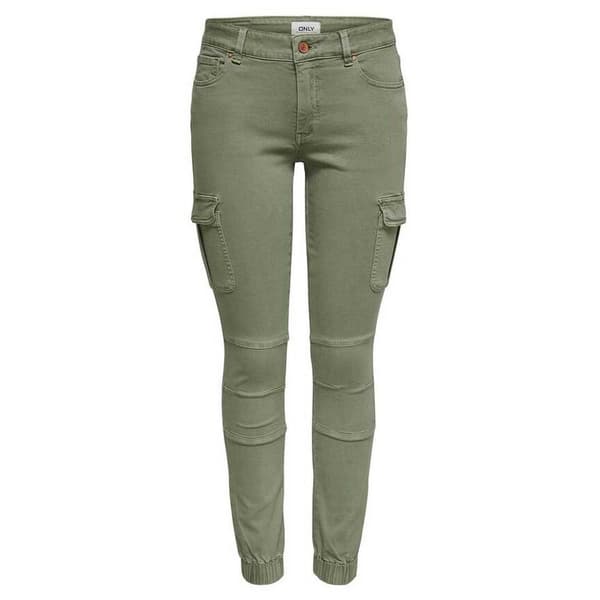 Only Ankel Life Cargo Pants Missouri Regular Grönt 34 / 32 Kvinna