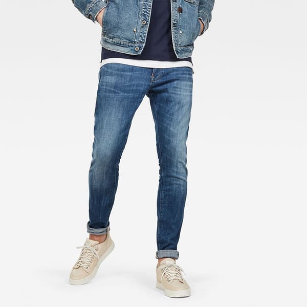 G-star Jeans Revend Skinny Blå 32 / 34 Man