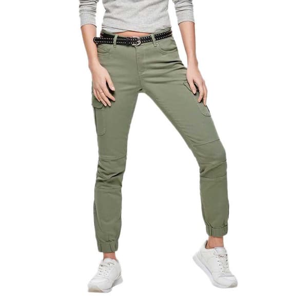 Only Ankel Life Cargo Pants Missouri Regular Grönt 42 / 34 Kvinna