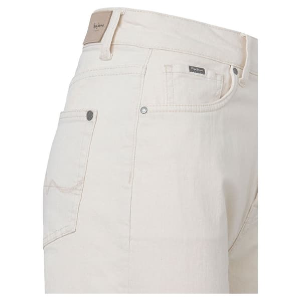 Pepe Jeans Lexa Sky High Jeans Pl204162wi5-000/ Vit 27 / 28 Kvinna