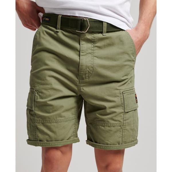 Superdry Lastshorts Vintage Heavy Grönt 30 Man