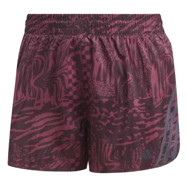 Adidas Shorts 3 Stripes Aop 3´´ Lilla S Kvinde