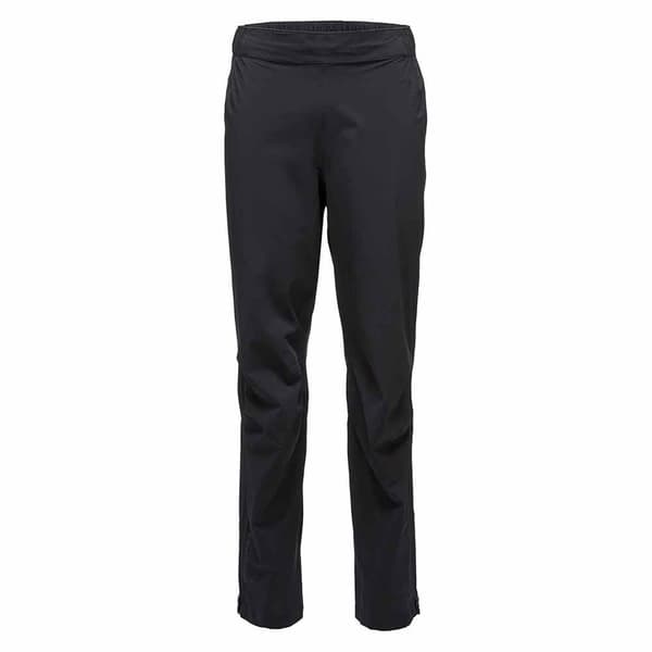 Black Diamond Housut Stormline Stretch Full Zip Rain Musta XL Nainen