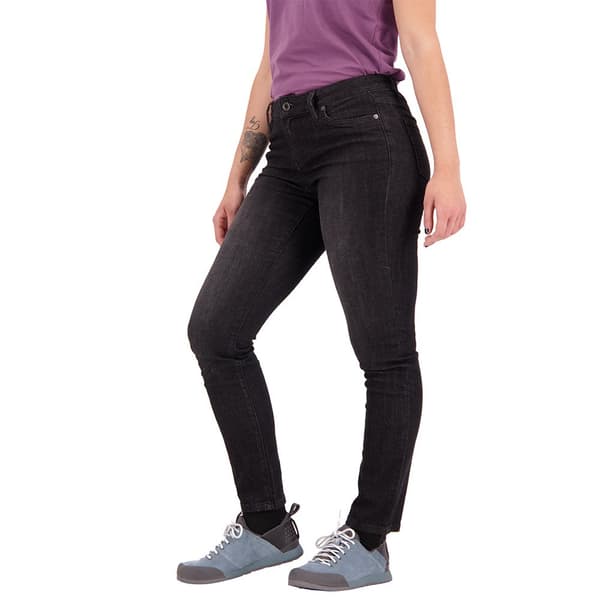 Black Diamond Byxor Crag Denim Blå 4 Kvinna