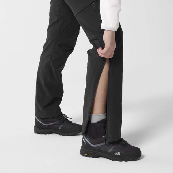 Millet Bukser Trekker Stretch Zipoff Iii Sort 40 Kvinde