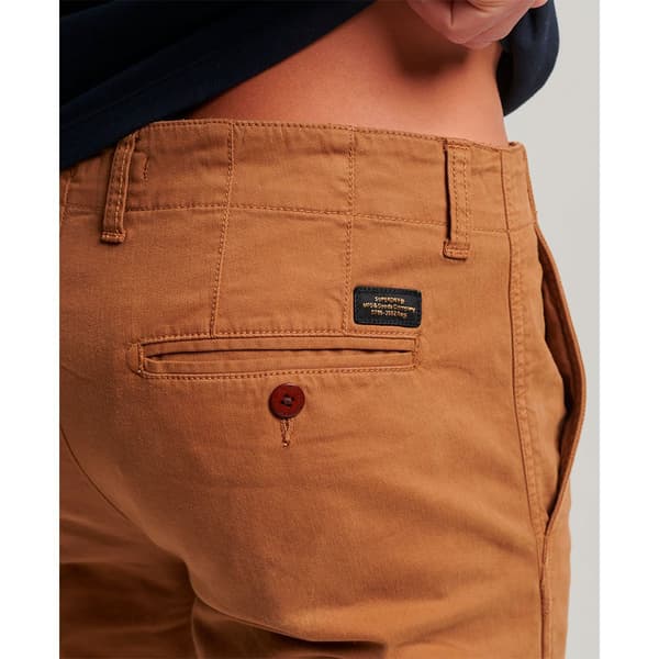 Superdry Chino Bukser Officers Slim Chino Trousers Brun 34 / 32 Mand
