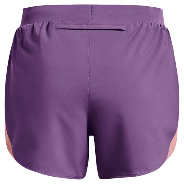Under Armour Shorts Fly By Elite 3´´ Lilla XS Kvinde