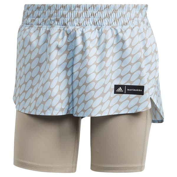 Adidas Shorts Marimekko 2 In 1 Blå S Kvinde