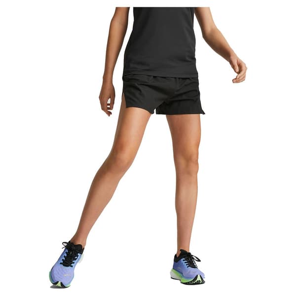 Puma Shorts Run Ultraweave Split Sort S Kvinde