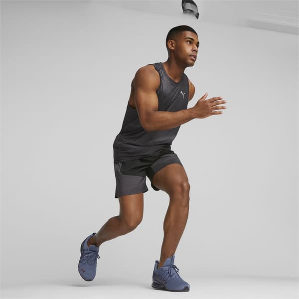 Puma Shorts Run Favorite Aop Vel Svart S Man