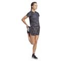 Miniatyrbild 4 av 6: Adidas Shorts 3 Stripes Aop 4´´ Grå S Kvinna