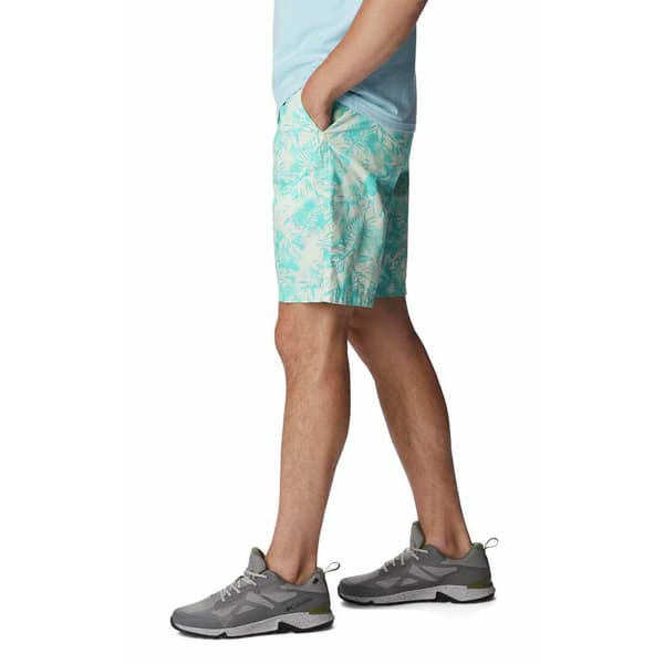 Columbia Shortsit Washed Out™ Printed Vihreä 36 / 10 Mies